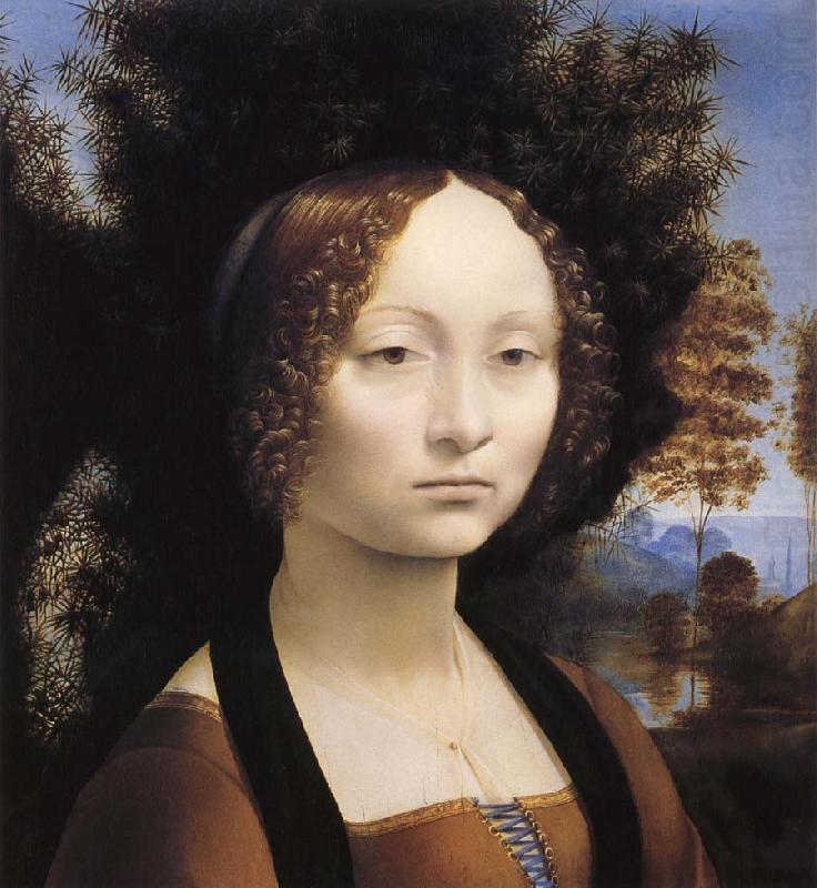 Kvinnoportratt, LEONARDO da Vinci